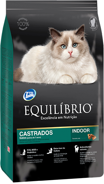 

Сухой корм для пожилых кастрированных котов Equilibrio Cat Mature Neutered с курицей 1.5 кг