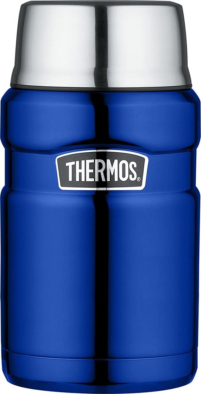 

Термос для еды с ложкой Thermos Stainless King 0.71л Metallic Blue