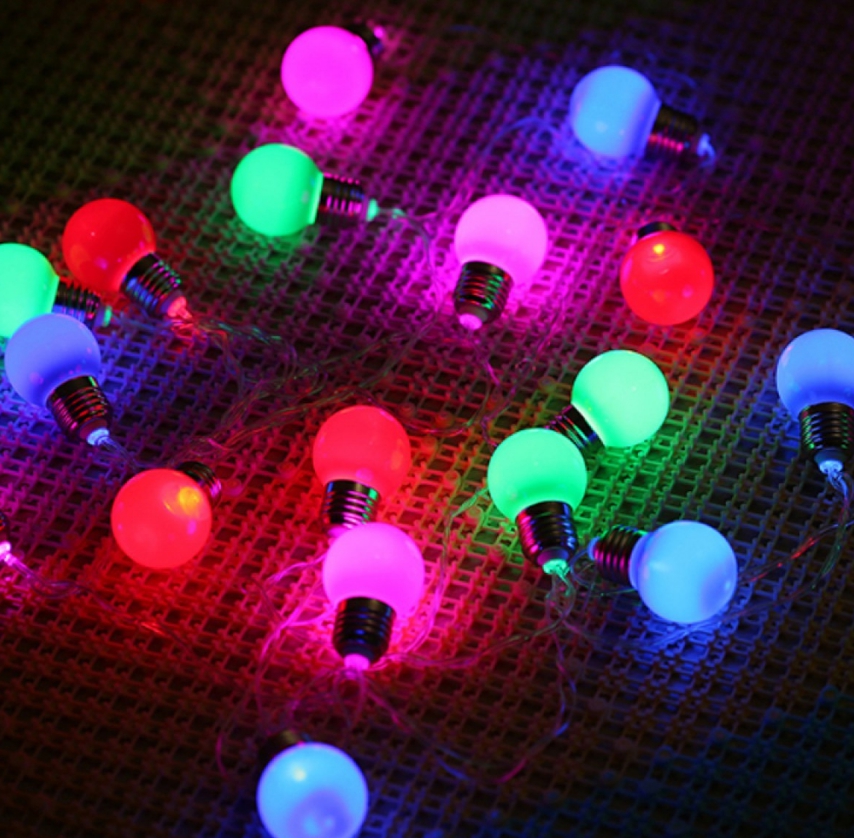 

LED Гирлянда новогодняя цветная 3.5 м светодиодная LVD