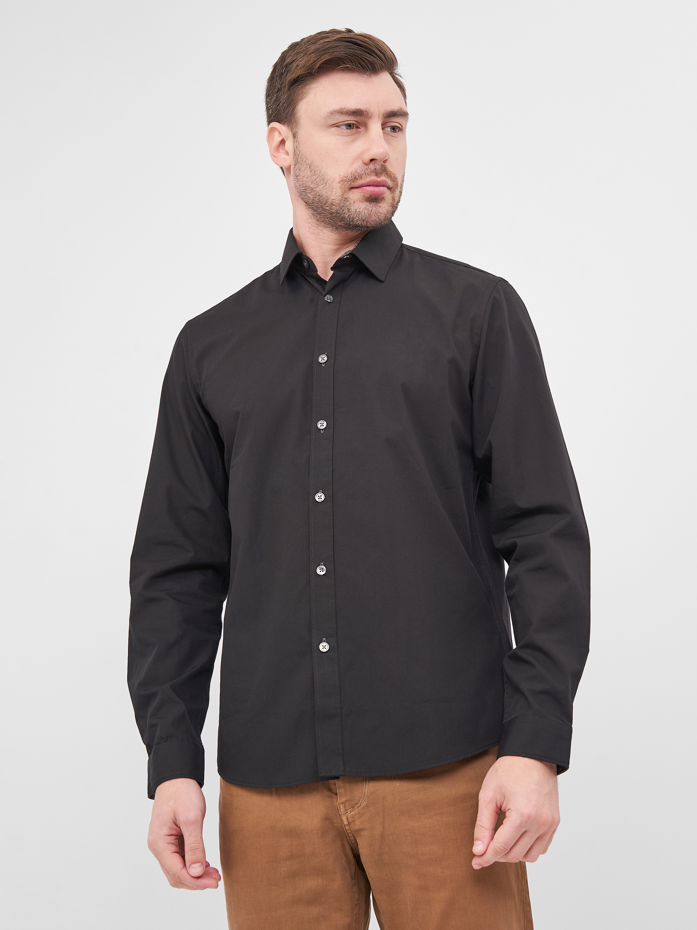

Рубашка Celio Fatopa 60026609 S Черная