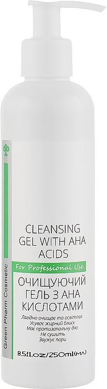 Очищающий гель с ана-кислотами (РН 4,0) - Green Pharm Cosmetic ...