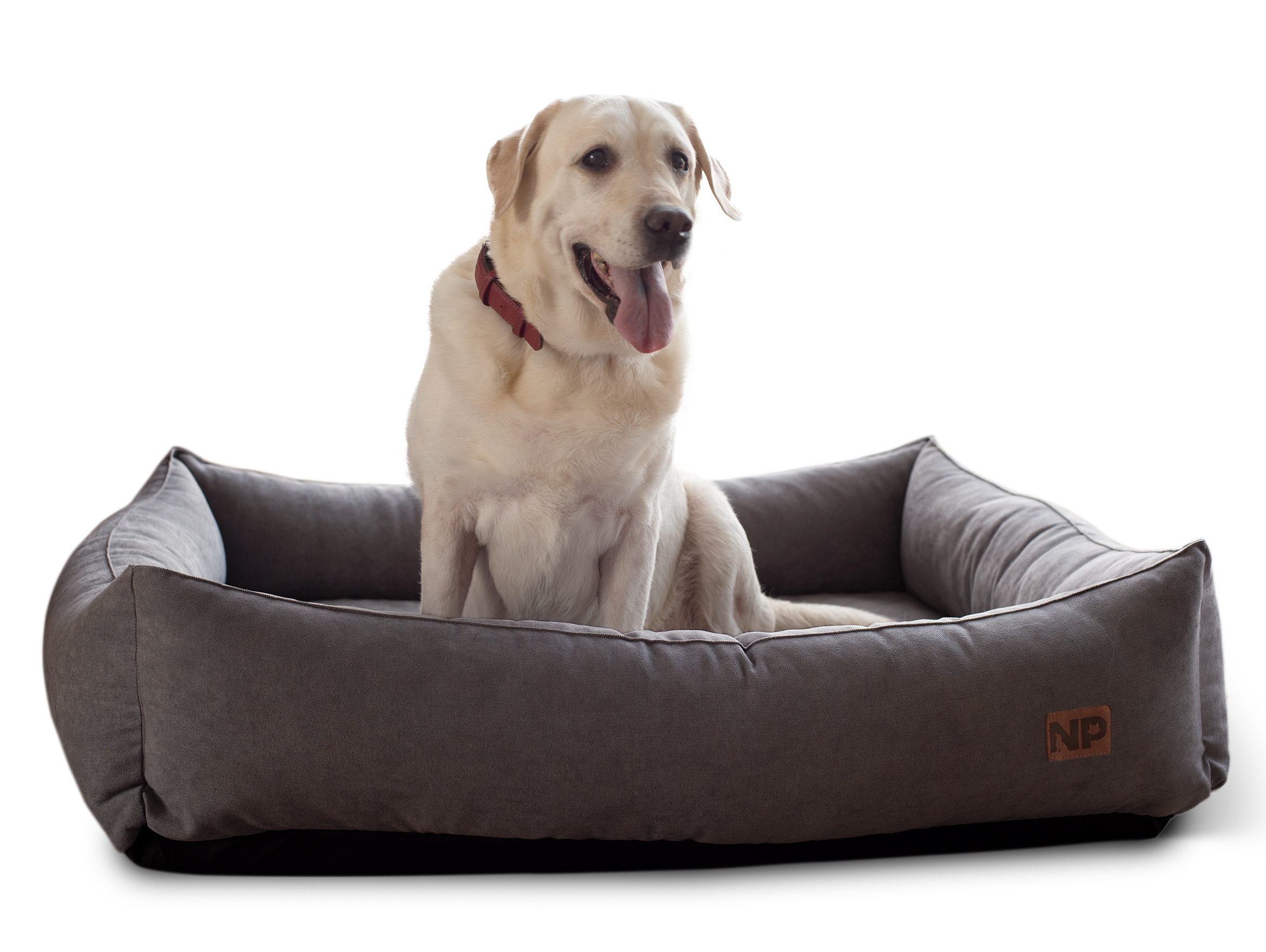 

Матрас для собак Noble Pet Nolan с бортами тёмно-серый 110 х 90 x 26 см (N2129/100S)