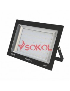 

Прожектор LED-SLТ-100W 220В 6500lm 6500K SOKOL алюмінієвий корпус, гартоване скло (10)