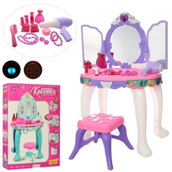 

Детский игровой набор Трюмо на ножках Lima Toy YL 80009B розово-фиолетовый
