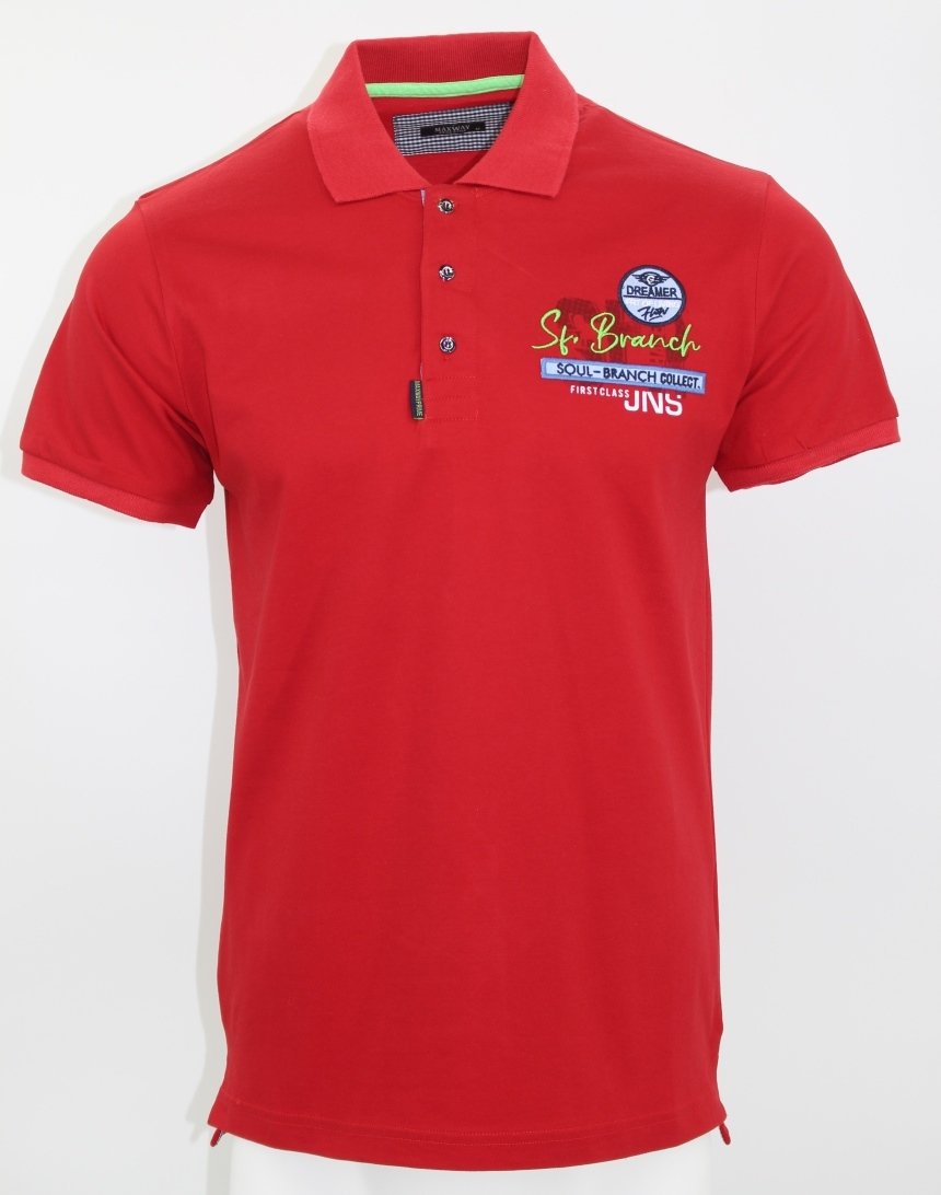 

Поло MAXWAY M красное (8722 red)