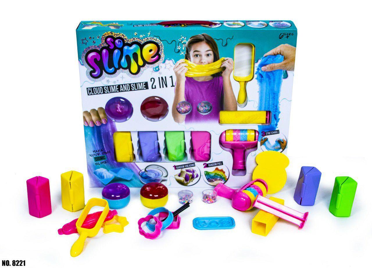 

Набор для детского творчества Toys Слайм 2 в 1