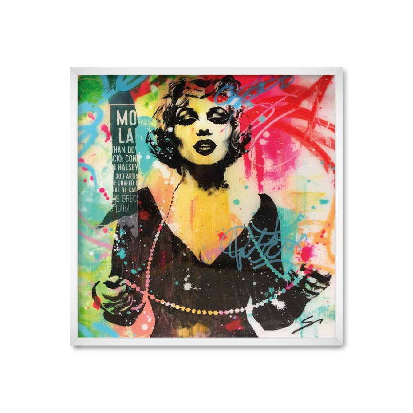 

Постер "Монро арт" с антибликовым стеклом 30 x 30 см в белой рамке