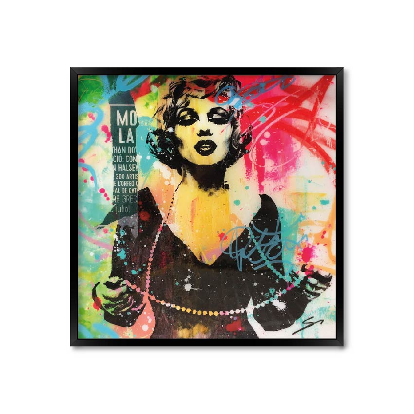 

Постер "Монро арт" с антибликовым стеклом 30 x 30 см в чёрной рамке