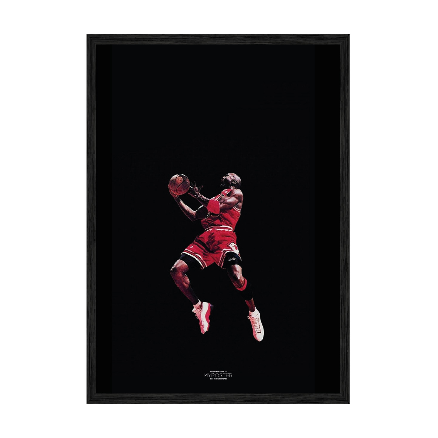 

Постер "Jordan" без стекла 420x594 мм в чёрной рамке