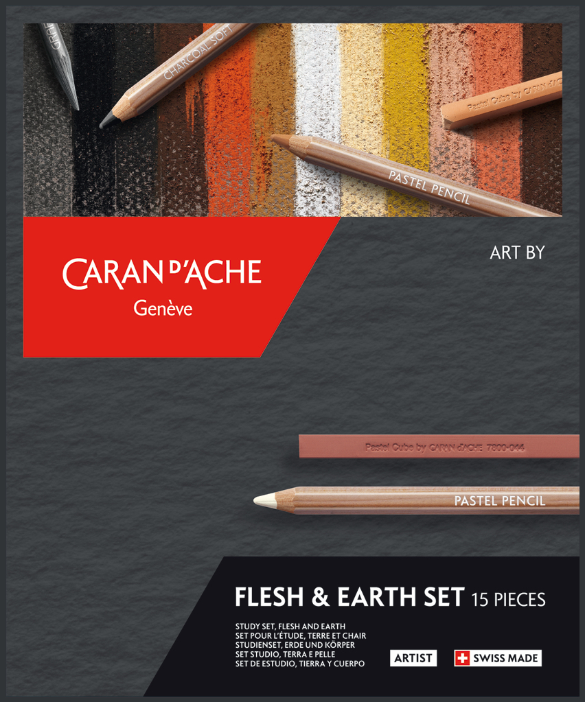 

Набір Caran d'Ache Artist Flesh & Earth Картонний бокс, 15 предметів (7630002335799)