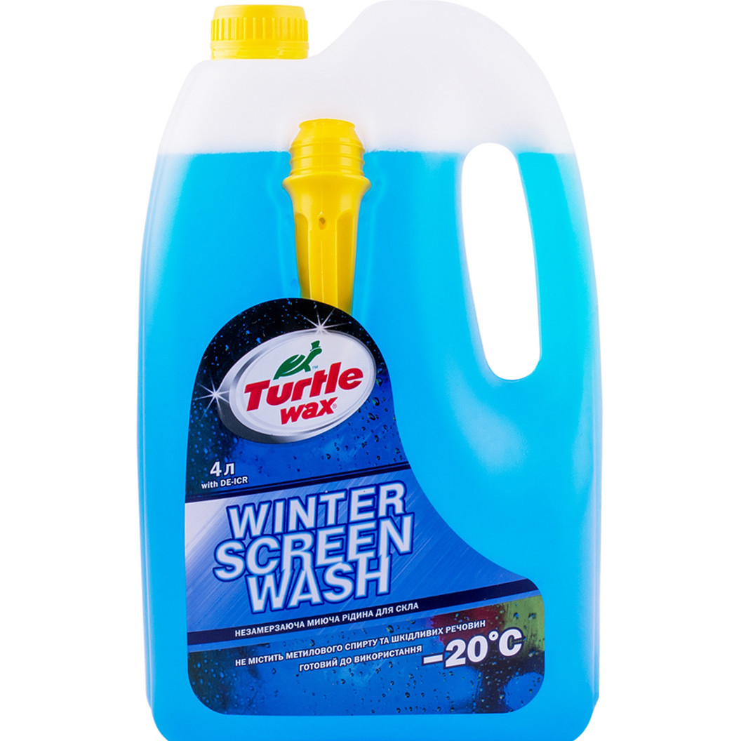 Омыватель авто стекла зимний Жидкое пламя Turtle Wax -20ºC, 5л – низкие ...