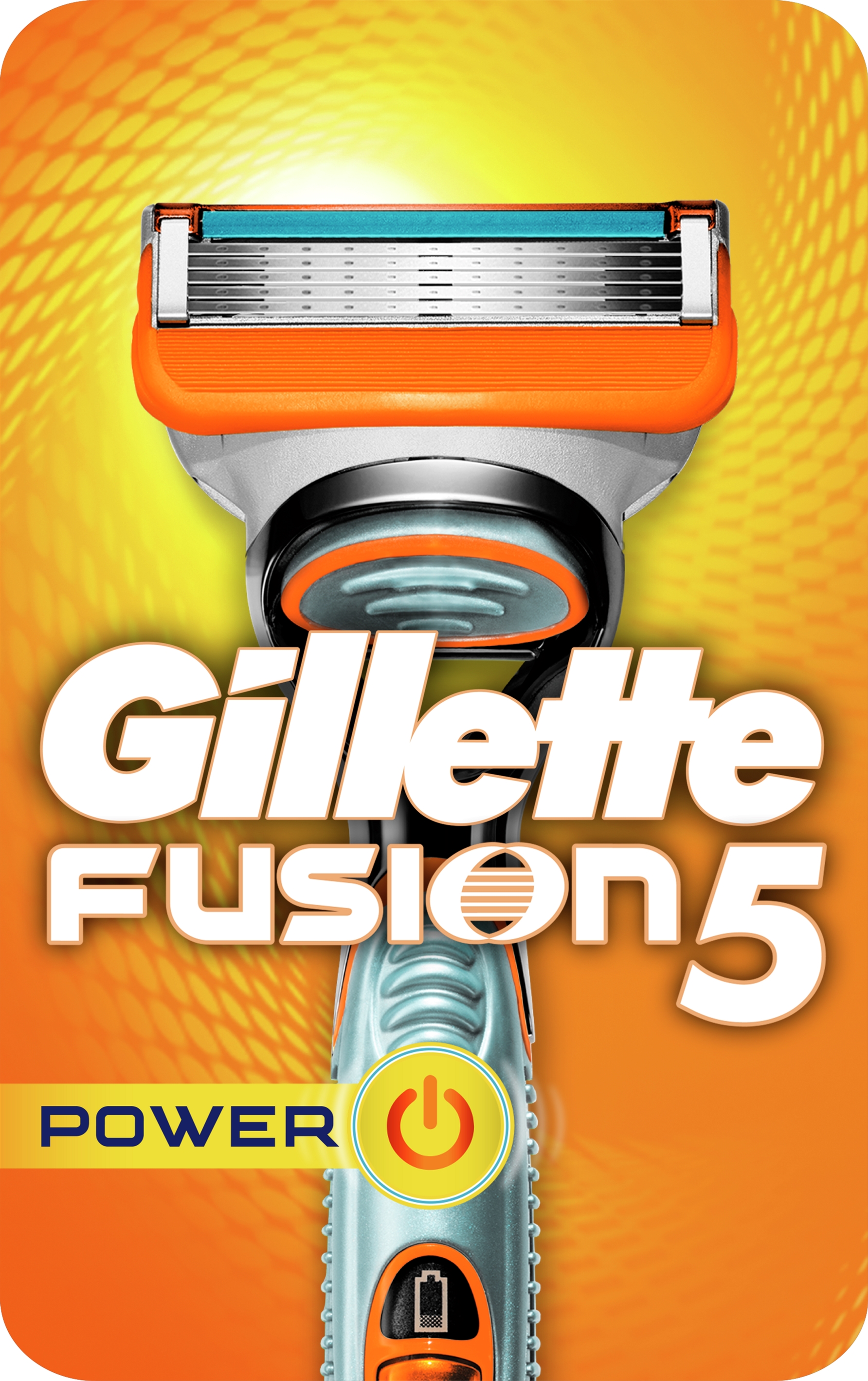 Акция на Станок для бритья мужской (Бритва) Gillette Fusion5 Power с 1 сменным картриджем (7702018877539) от Rozetka UA