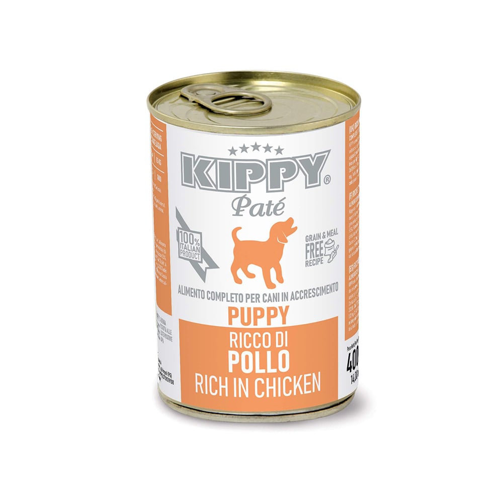 Консервы Kippy Pate Chicken Puppy для щенков, паштет с курицей, 400 г ...