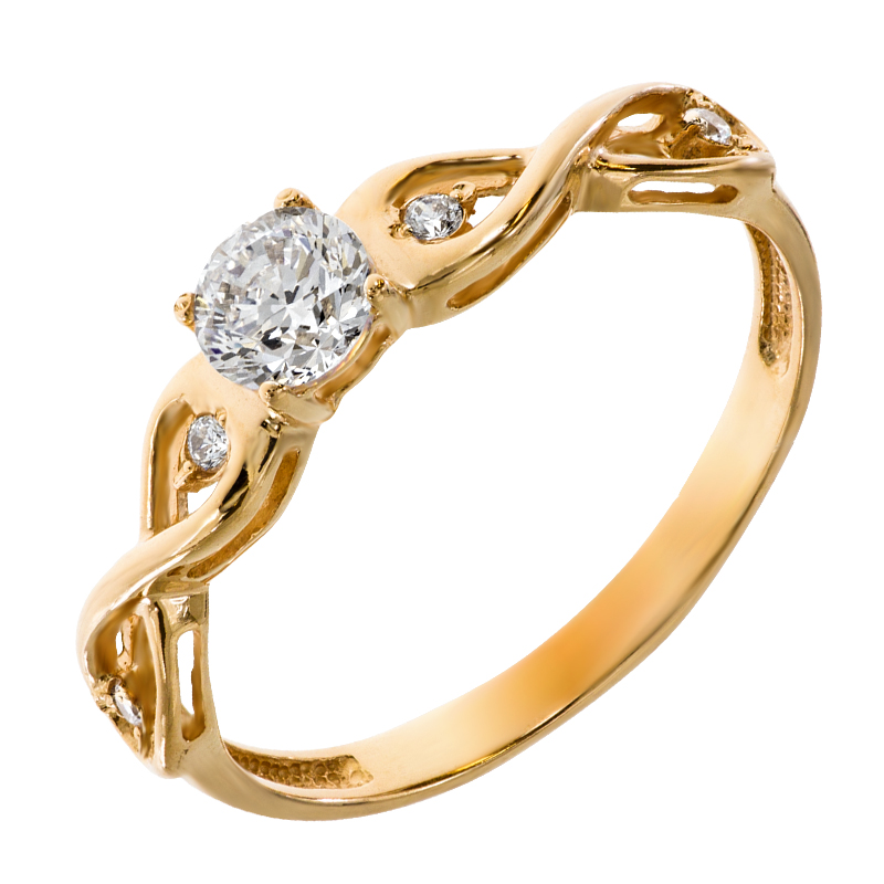 

Кольцо помолвочное Diamant к2699 16.0