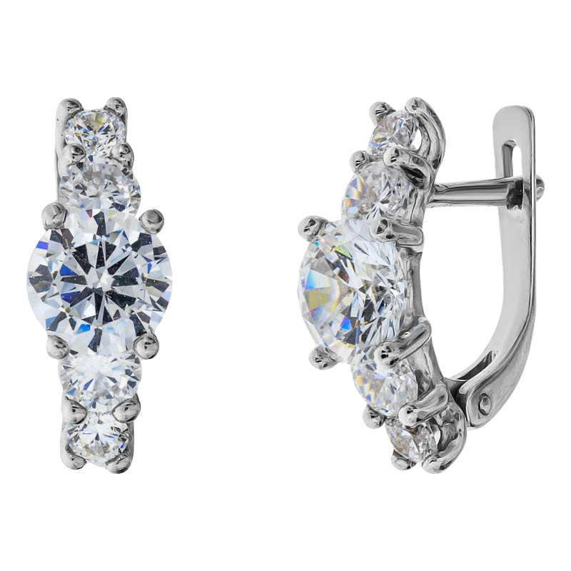 

Серьги Diamant с2069с