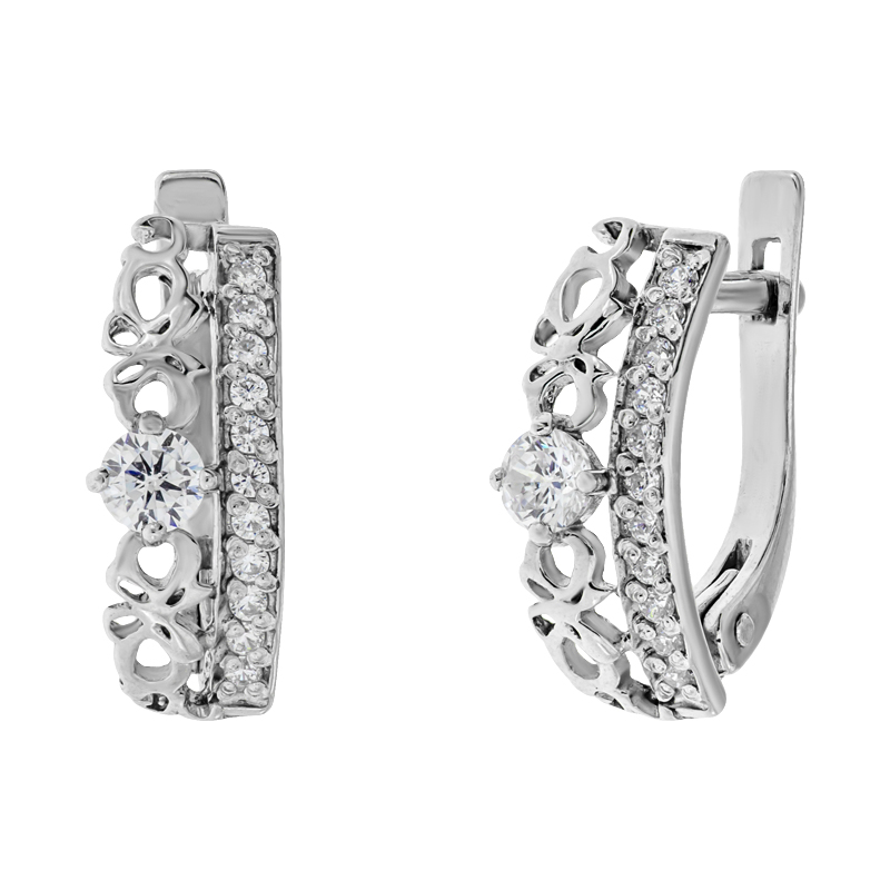 

Серьги Diamant с1634с