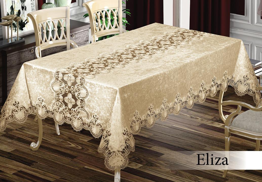 

Скатерть Велюр в PVC Maison Royale 160x220 Eliza Cappucino