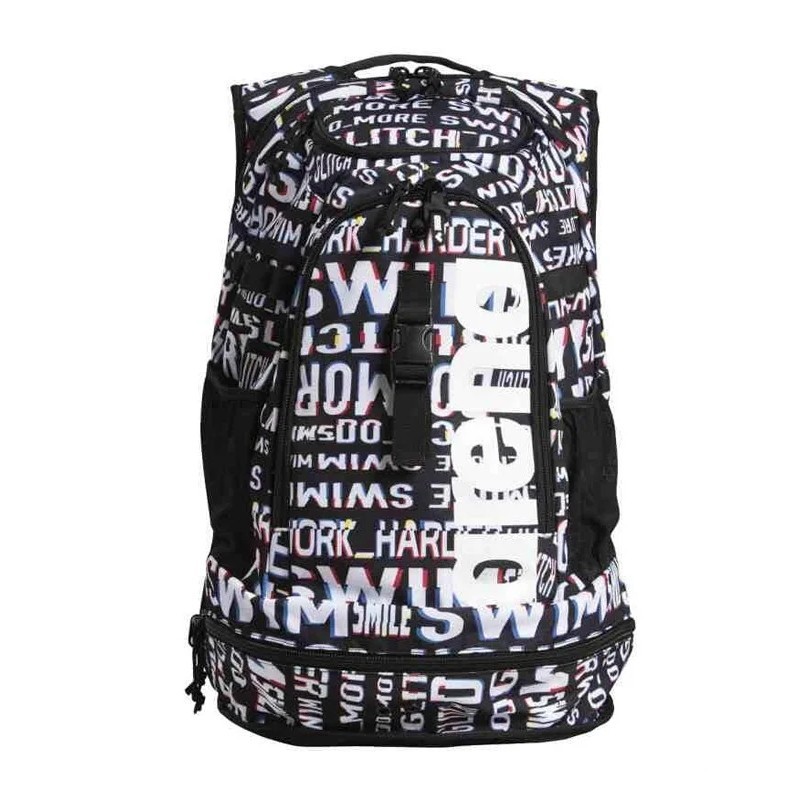 

Большой рюкзак 45 литров Arena Fastpack 2.2 Allover (Glitch Neon)