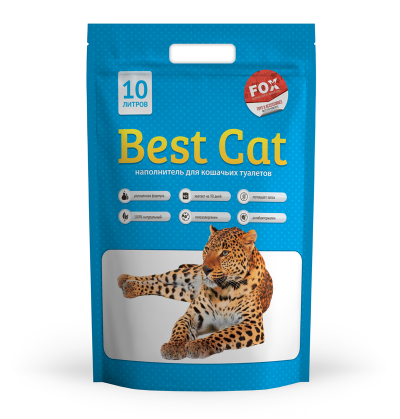 

Силикагелевый наполнитель Best Cat (БЭСТ КЭТ) для кошачьего туалета Blue, 10 л