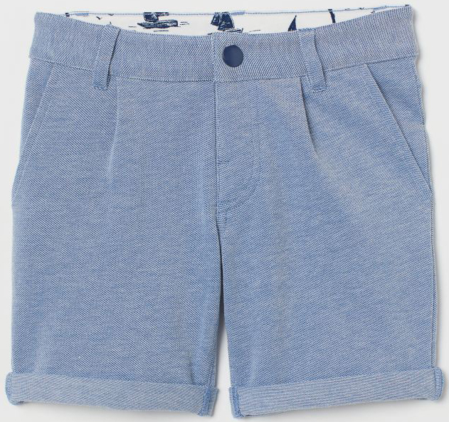 

Шорты H&M 07662829 110 см Синий меланж