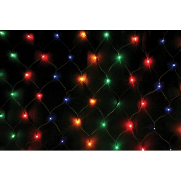 

Гирлянда сетка 240 LED мультиколор