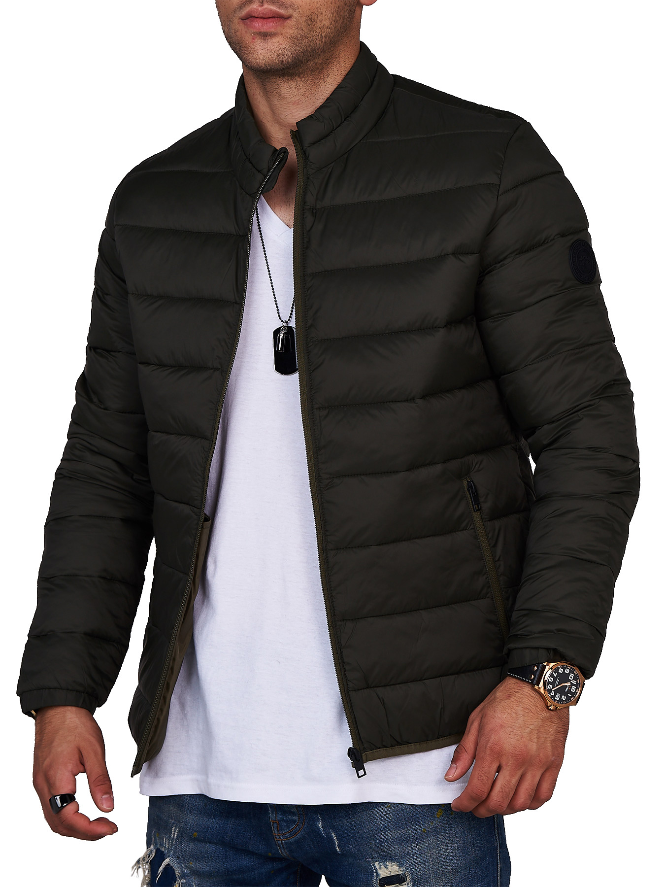 

Куртка Jack & Jones Rosin XL темно-зеленый
