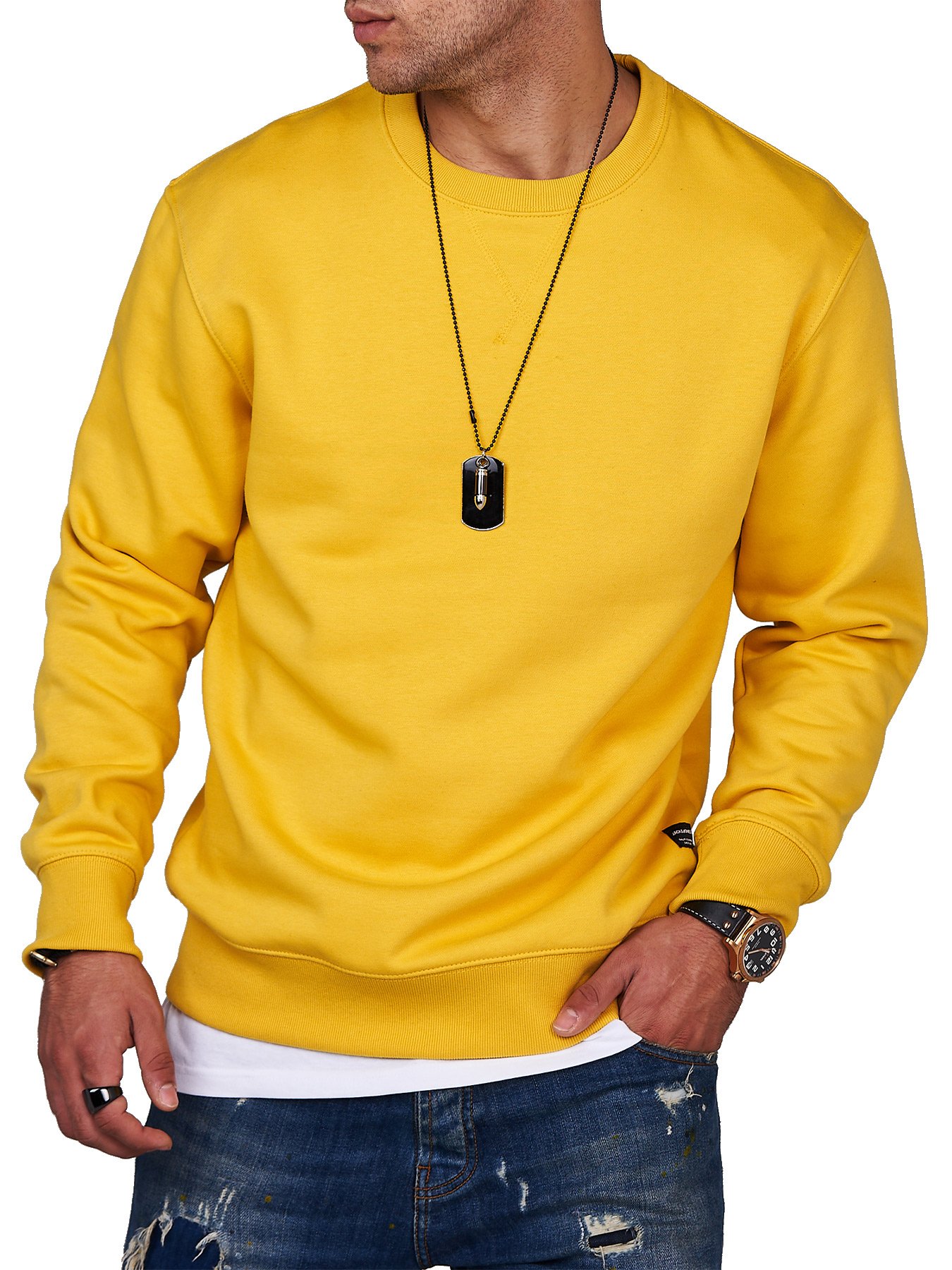 

Свитшот Jack & Jones Spicy Mustard XL желтый