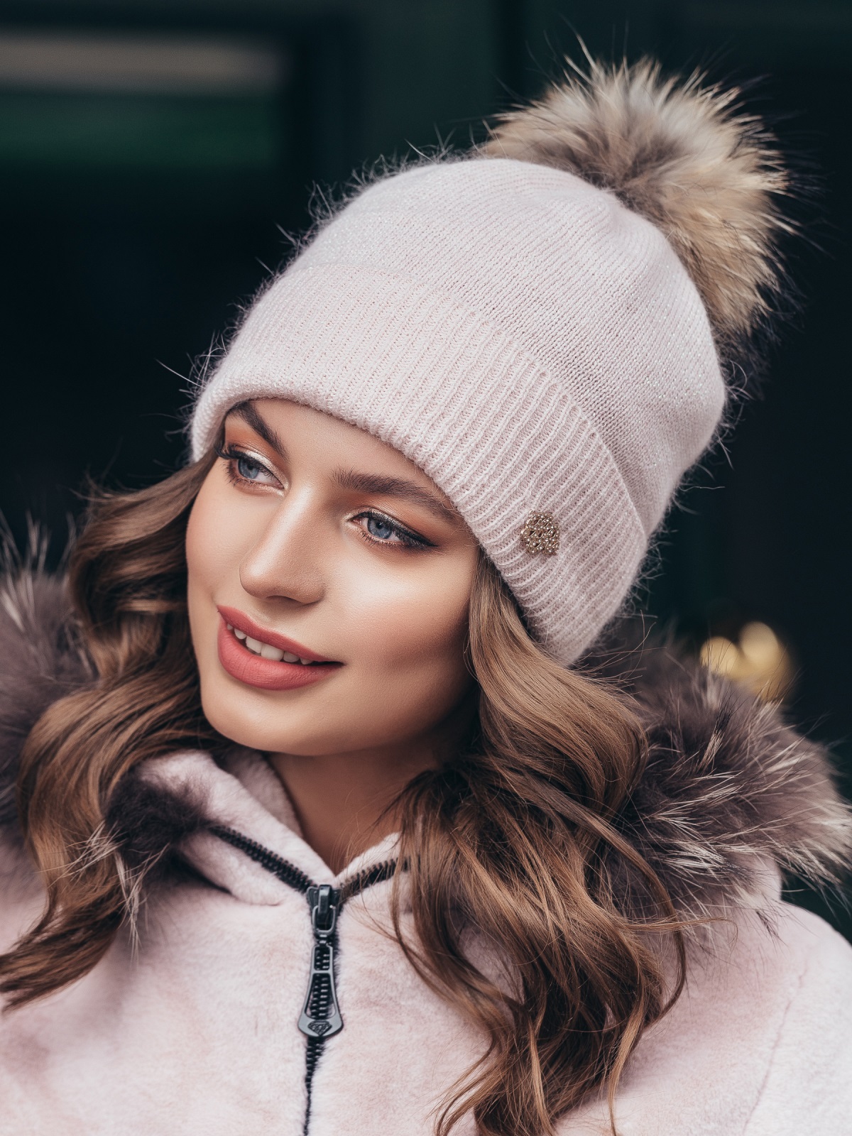

Шапка Dressa 40292  Пудровая, Шапка Dressa 40292 One Size Пудровая