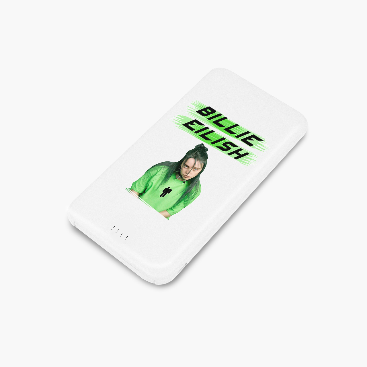 

УМБ 10000 mAh Билли Айлиш - Ренессанс (Billie Eilish - Renaissance) повербанк (power bank) универсальная портативная батарея (25939-1207) Белая