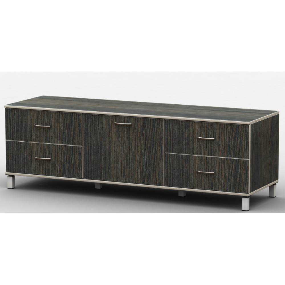 

Тумба под телевизор в гостиную из ДСП - ПВХ кромка ТВ-214 АКМ Тиса мебель цвет Венге