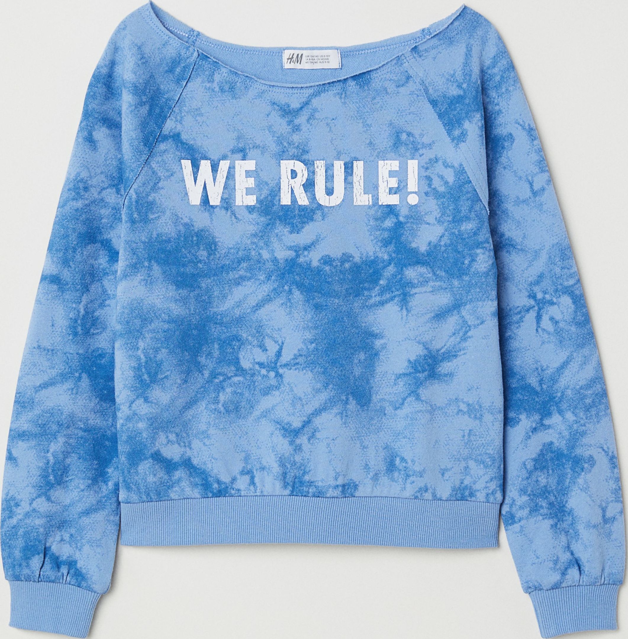

Свитшот H&M 0625648-7 170 см Голубой