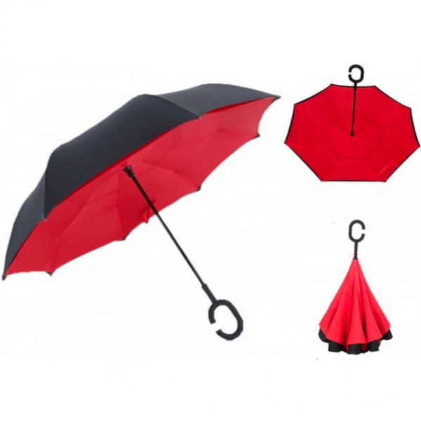 

Зонт Наоборот Upbrella умный антизонт обратного сложения для женщин и мужчин