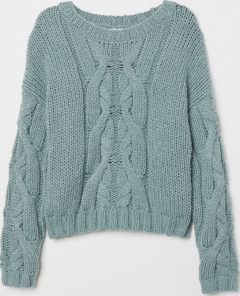 

Джемпер H&M 0636096-8 XS Бирюзовый