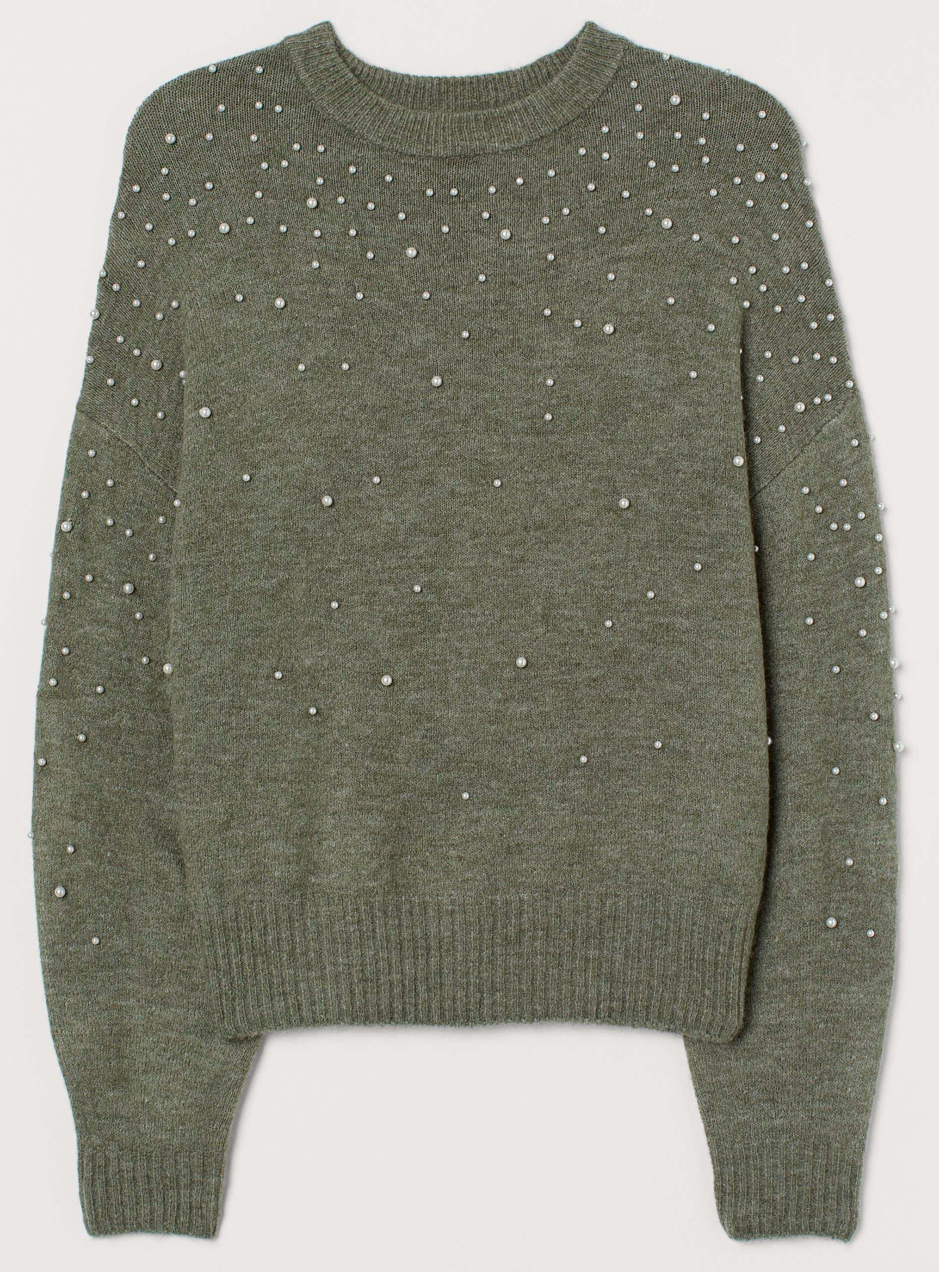 

Джемпер H&M 0788455-0  Хаки, Джемпер H&M 0788455-0 L Хаки