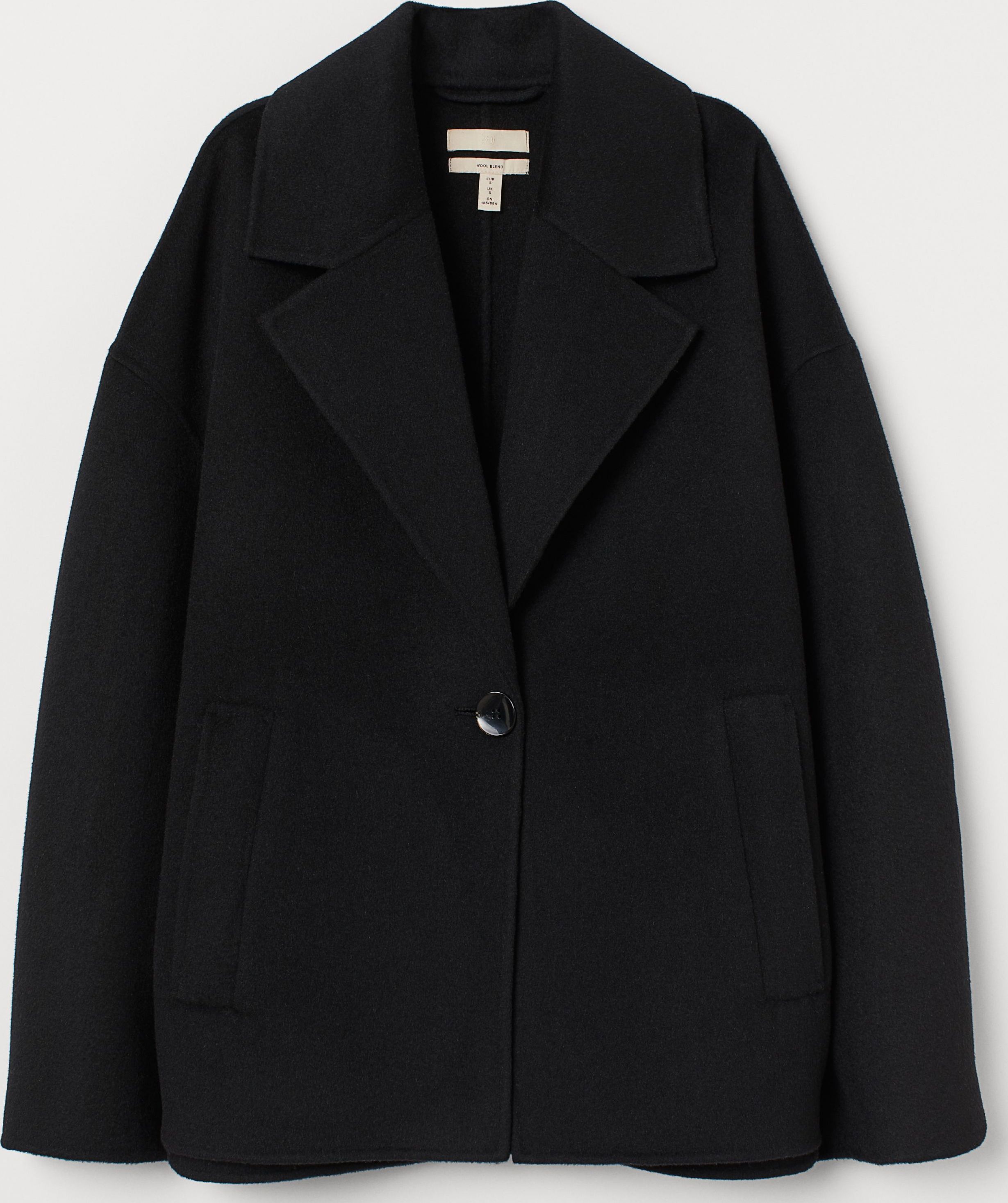 

Полупальто H&M 8539281wt XS Черное