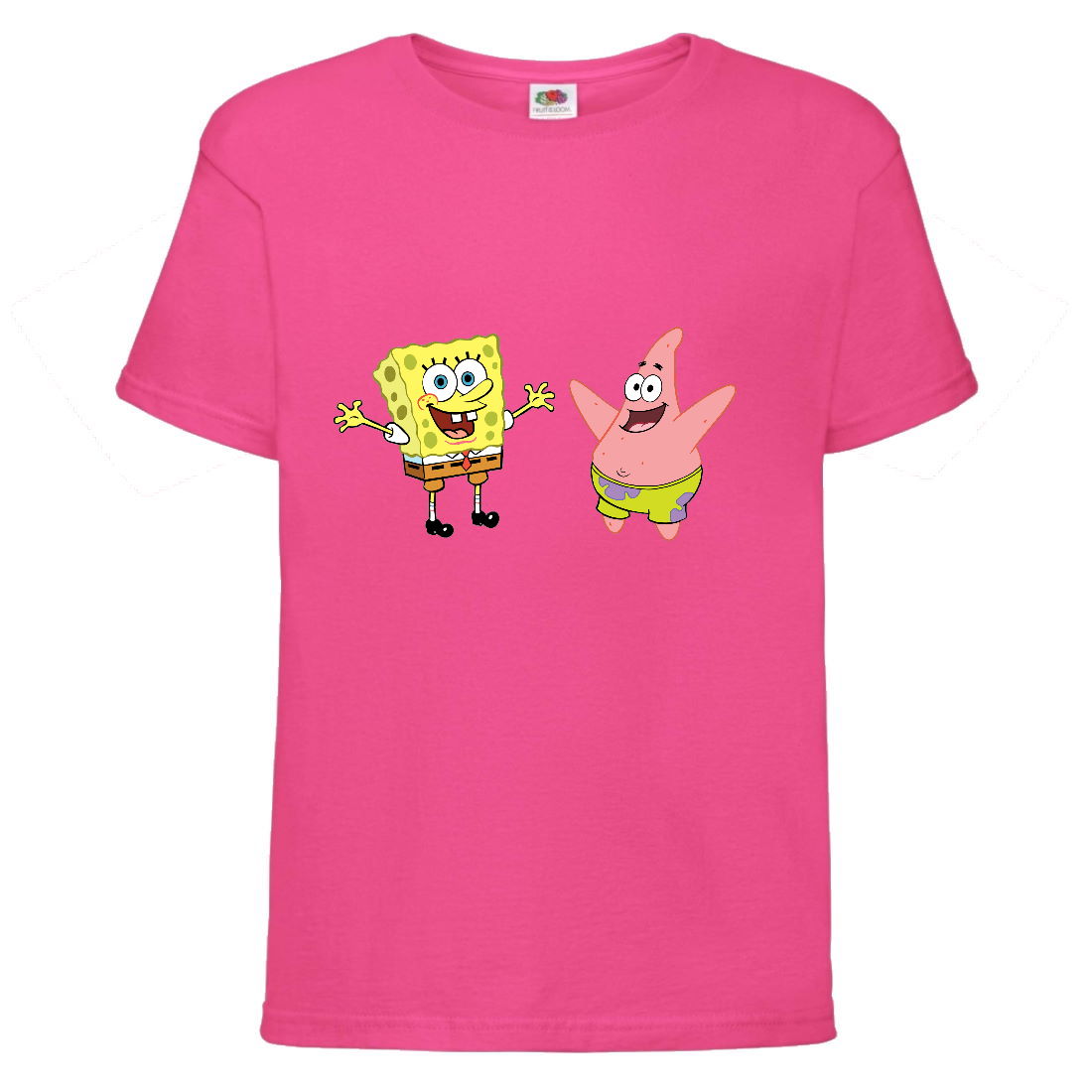 

Футболка детская Спанч Боб 8 (Sponge Bob) розовая 152 см