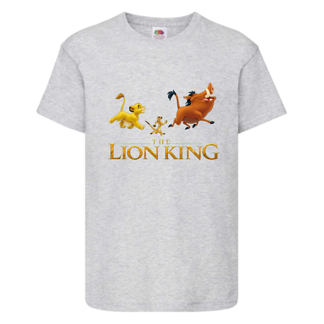

Футболка детская Король Лев (Lion King) серая (LK-friends-3-gray) 128 см