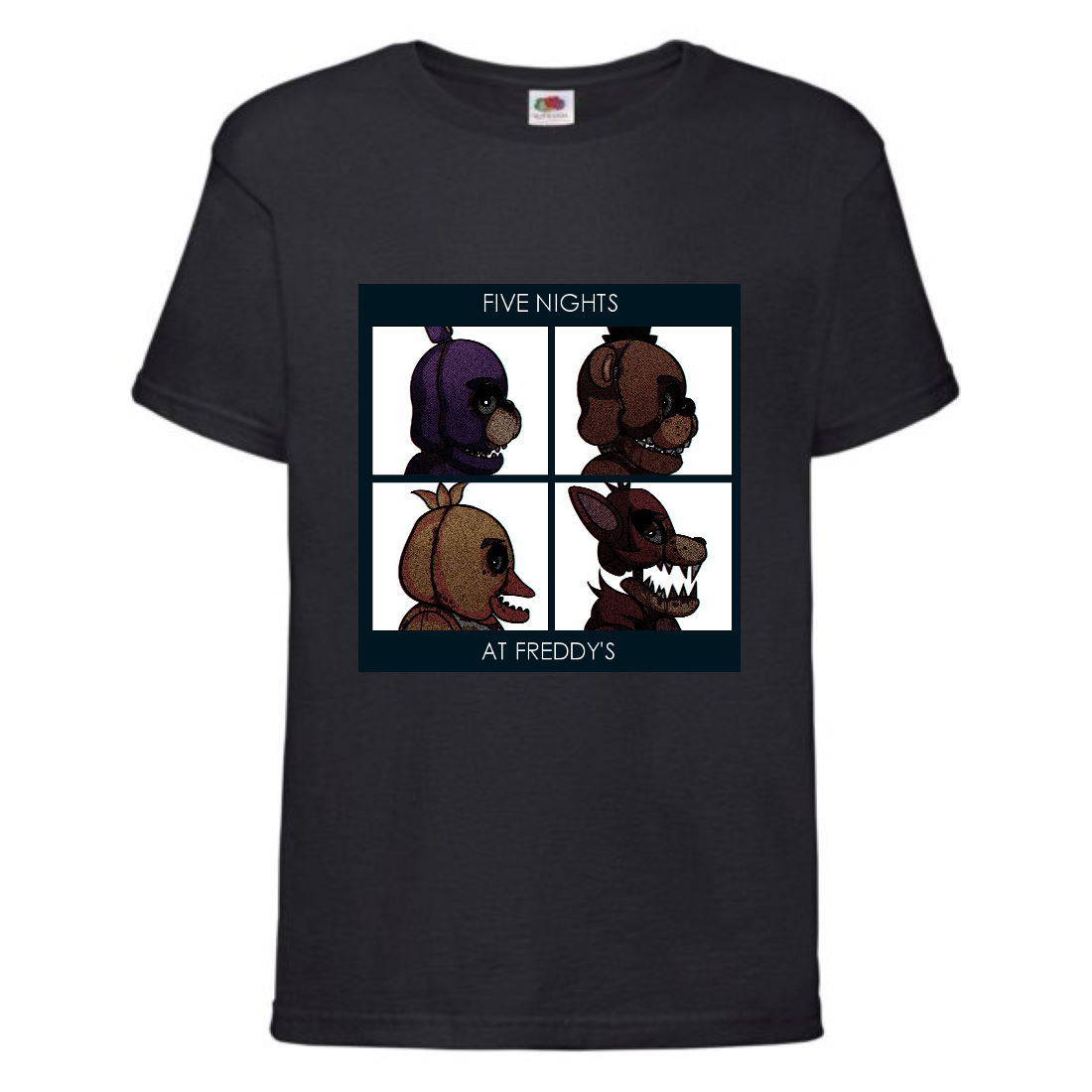 

Футболка детская Аниматроник 01 (Animatronik ANI blc 01) черная 140 см