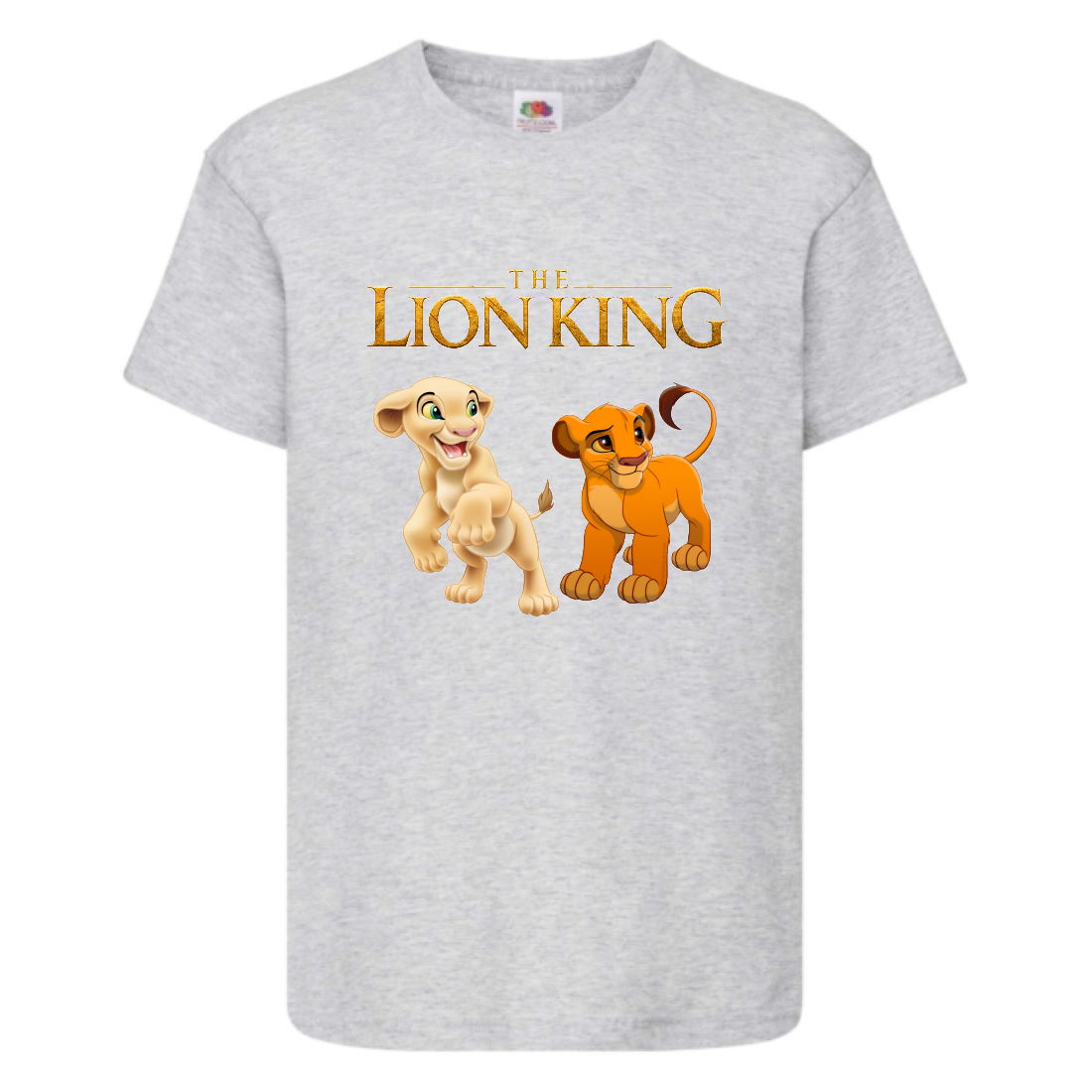 

Футболка детская Король Лев (Lion King) серая (LK-simba&nala-gray) 128 см