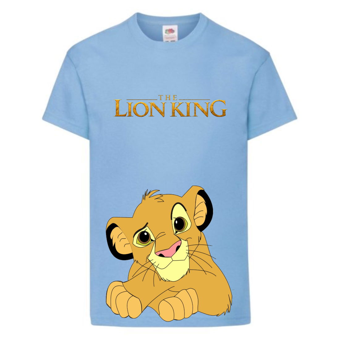 

Футболка детская Король Лев (Lion King) светло-голубая (LK-simba-4-blue) 116 см