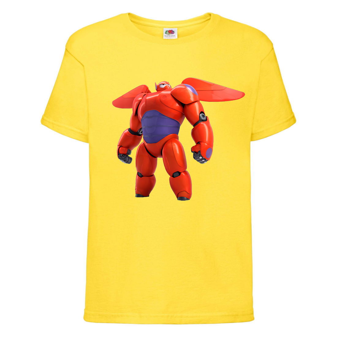 

Футболка детская Город героев Баймакс (Baymax HC yl 2) желтая 104 см