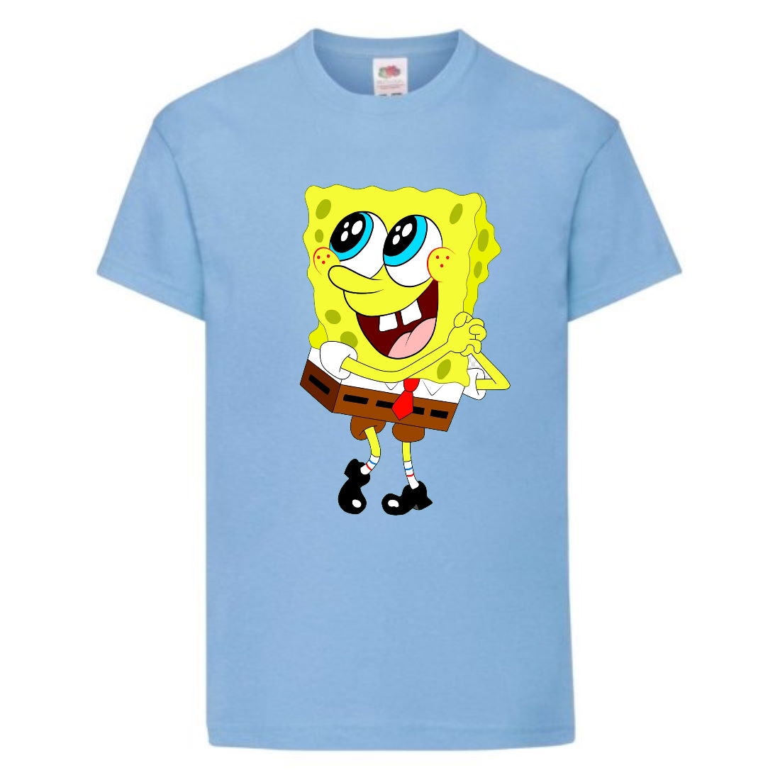

Футболка детская Спанч Боб 24 (Sponge Bob) светло-голубая 116 см