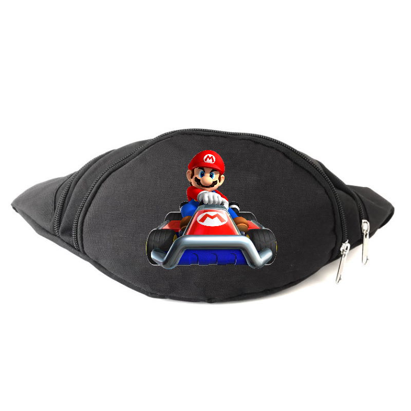 

Сумка Бананка на пояс Супер братья Марио Mario (OB-SM-01) Cappuccino Toys черная