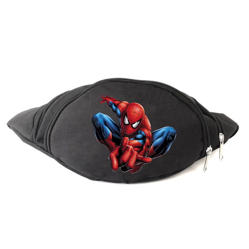 

Сумка Бананка на пояс Человек Паук Марвел Spiderman (Marvel-SpM) Cappuccino Toys черная