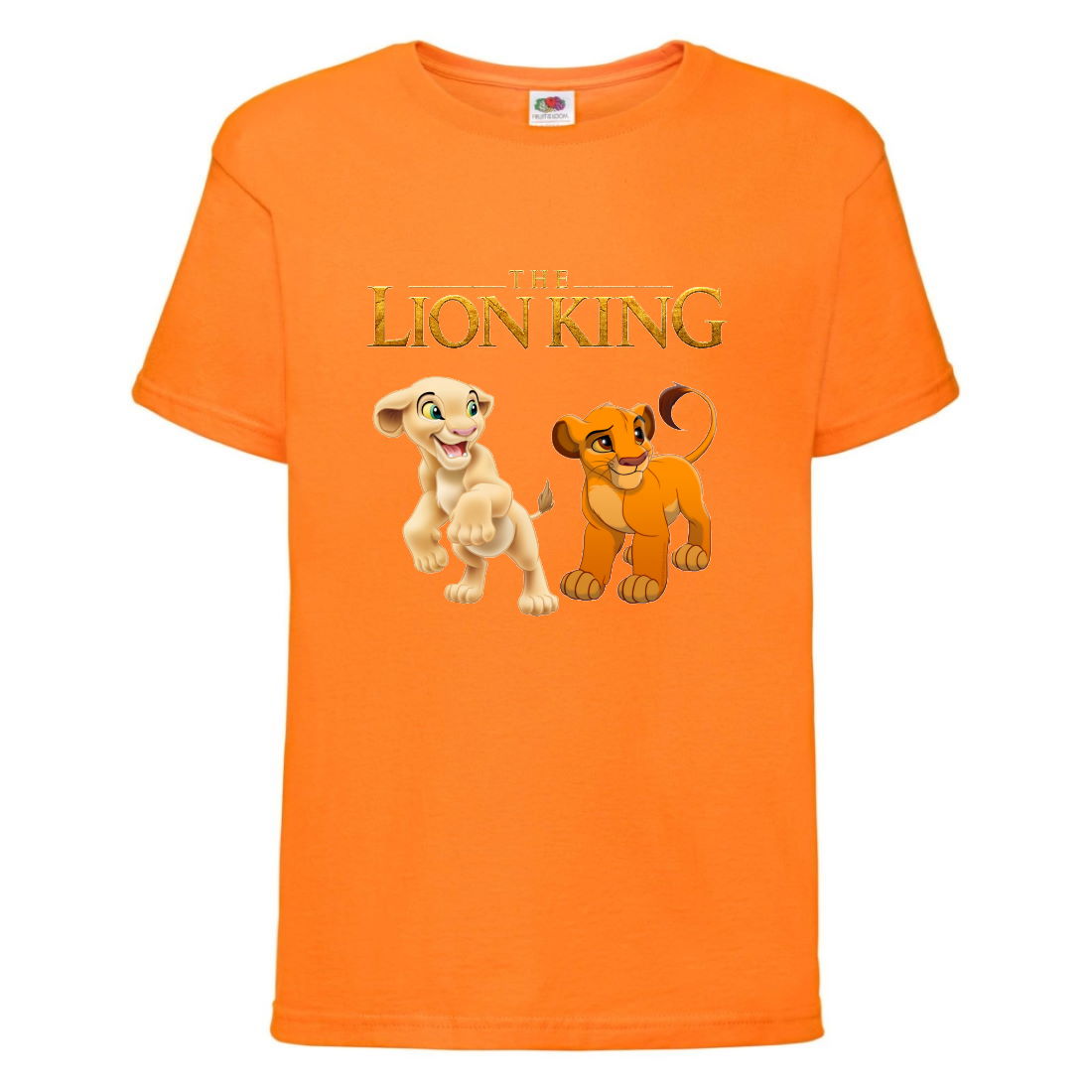 

Футболка детская Король Лев (Lion King) оранжевая (LK-simba&nala-orange) 164 см
