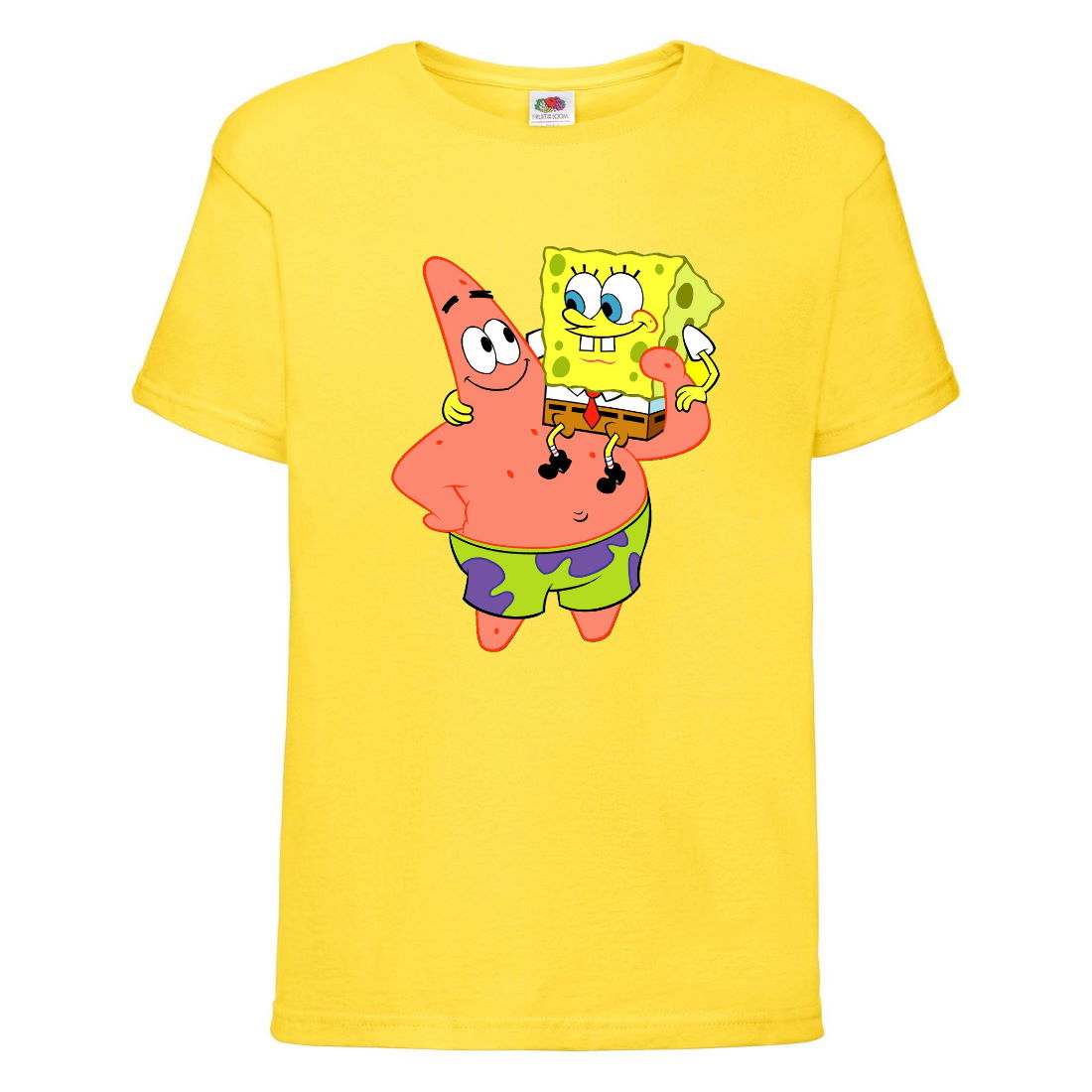 

Футболка детская Спанч Боб 5 (Sponge Bob) желтая 116 см