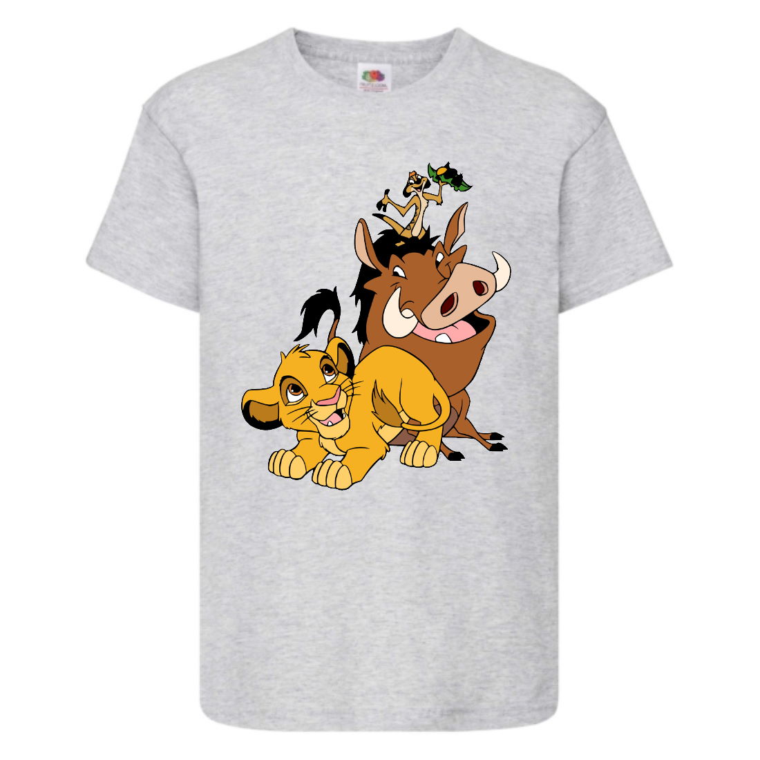 

Футболка детская Король Лев (Lion King) серая (LK-friends-gray) 104 см
