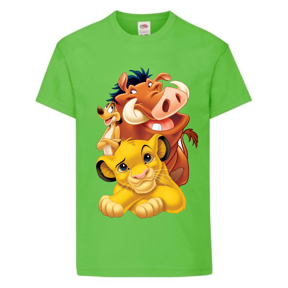 

Футболка детская Король Лев (Lion King) светло-зеленая (LK-friends-2-green) 152 см
