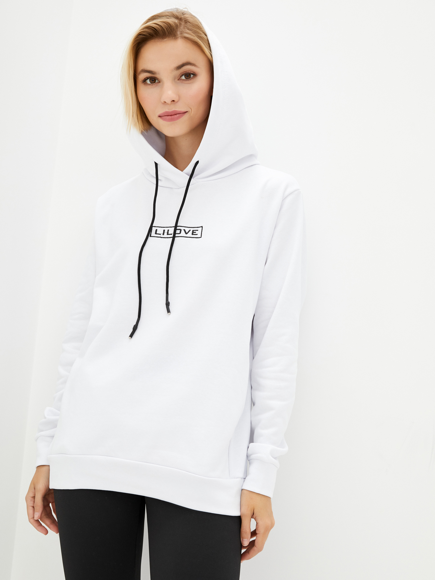 

Худи Lilove 059-1 (54-56) Белое, Худи Lilove 059-1 4XL(54-56) Белое