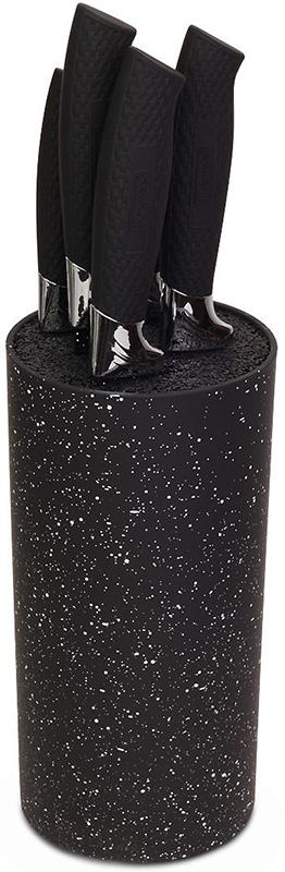 

Набор кухонных ножей Kamille Shrenky Black 5 предметов в колоде (KM-5132B)
